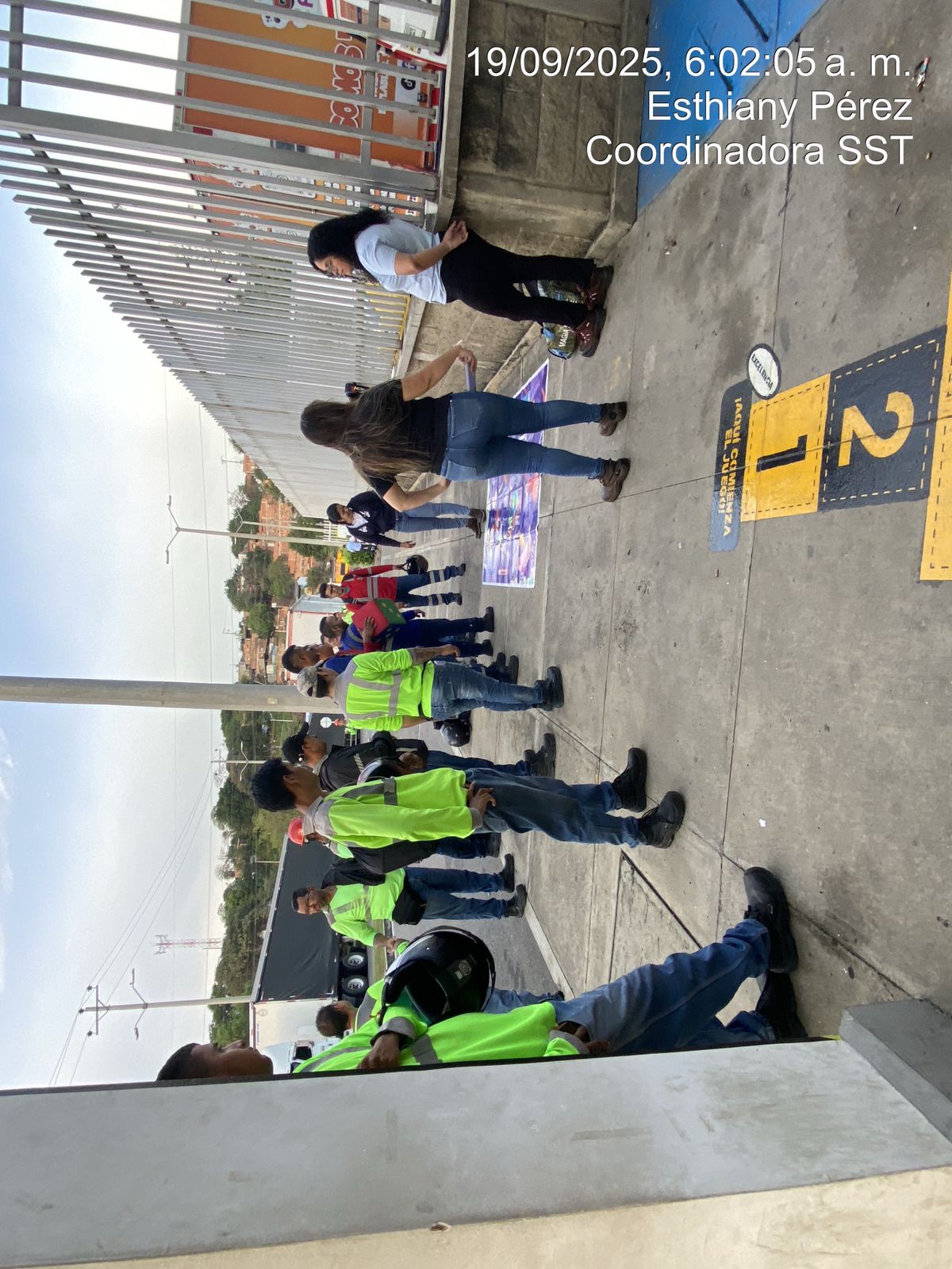 Evidencia de capacitación